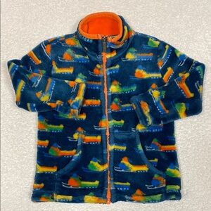 Hatley Fleece snow mobile print Jacket size 3